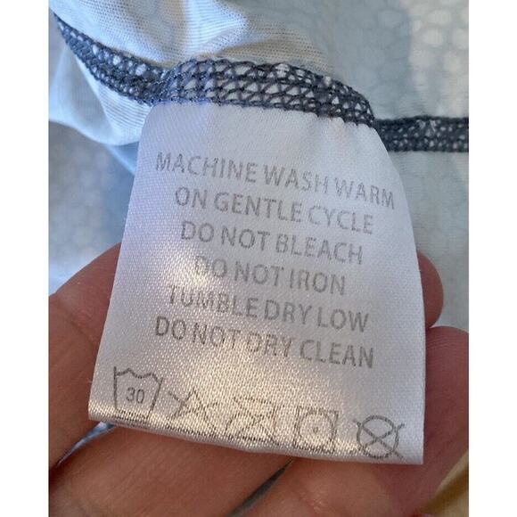 Simms Long Sleeve Athletic Top Size Medium Men’s Gray - Picture 5 of 8